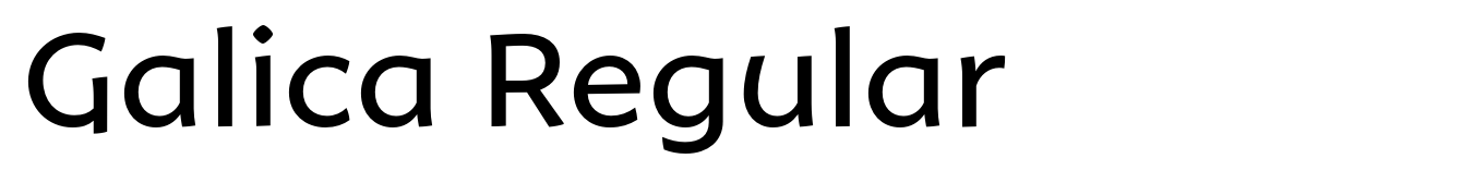 Galica Regular